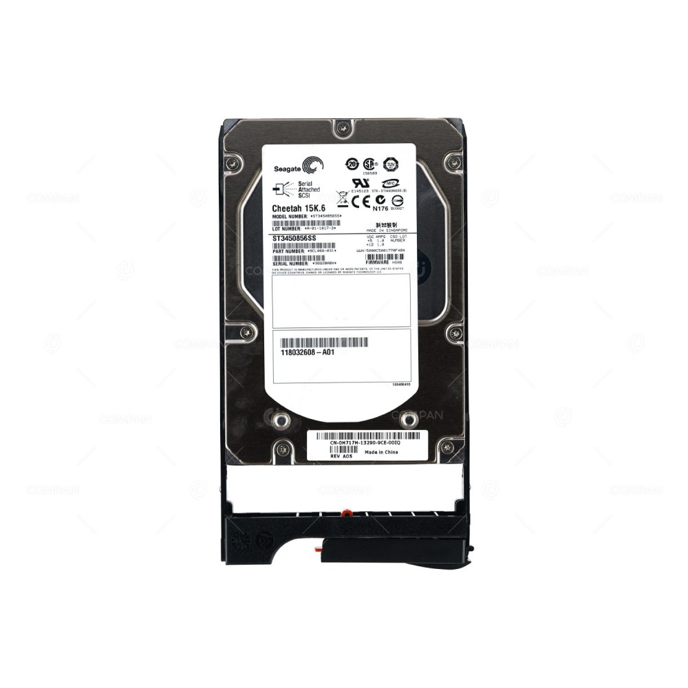 005048877 EMC HDD 450GB 15K SAS 3G 3.5" LFF FOR DELL EMC AX4